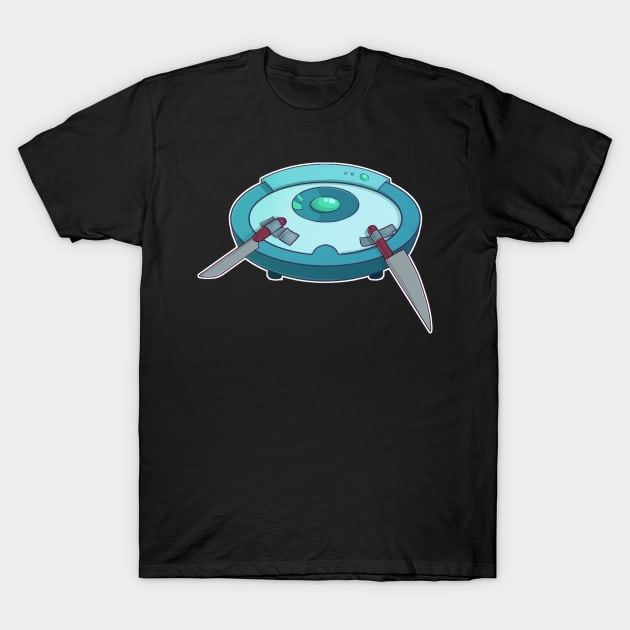 Beloved Stabby the Space Roomba T-Shirt by Phoenix-InBlue